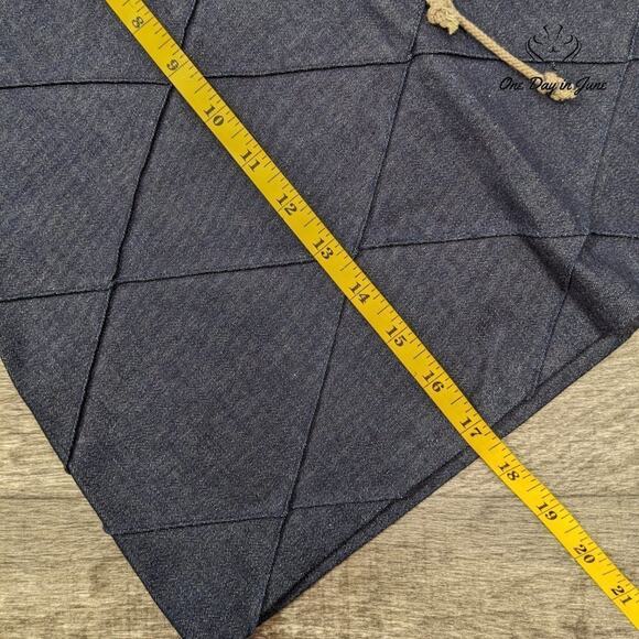 Tracy Evans Limited Juniors String Tie Denim Skirt Size 5 - Picture 3 of 4